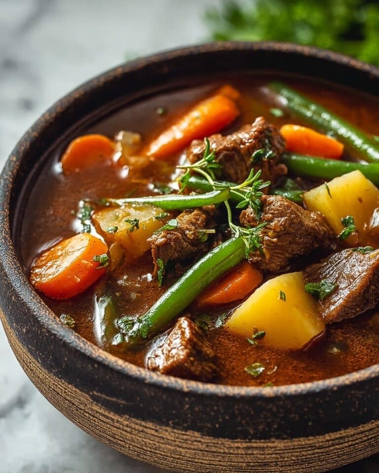 Crockpot Vegetable Beef Soup Recipe