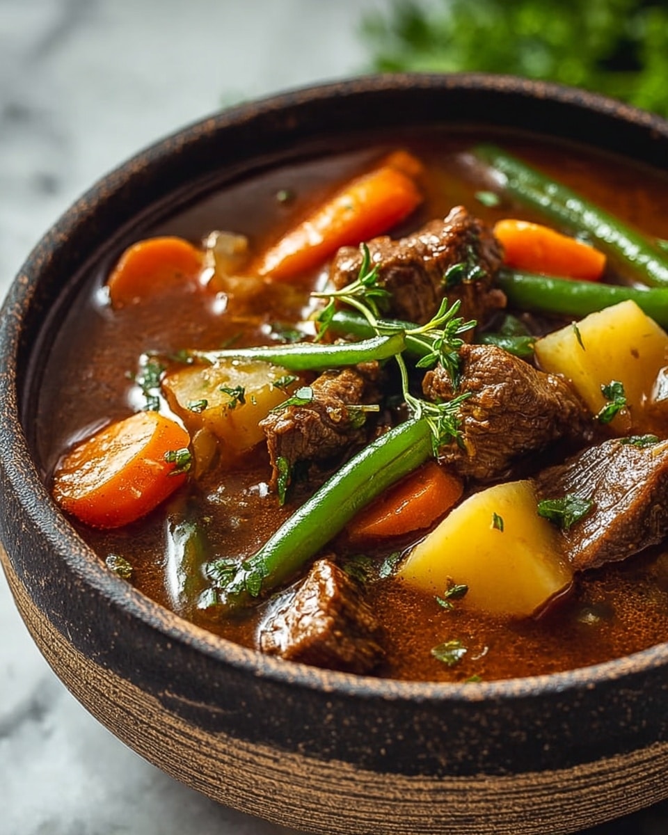 Crockpot Vegetable Beef Soup Recipe