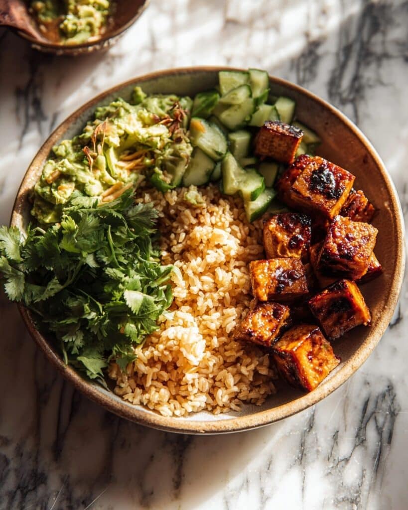 Spicy Chipotle Honey Salmon Rice Salad Recipe