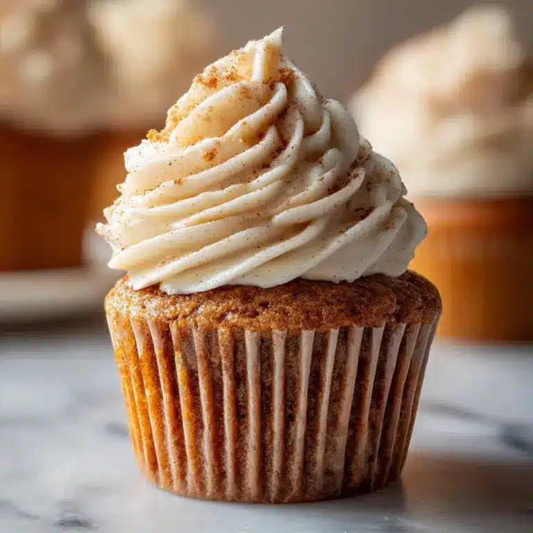 Cream-filled Pumpkin Cupcakes Recipe