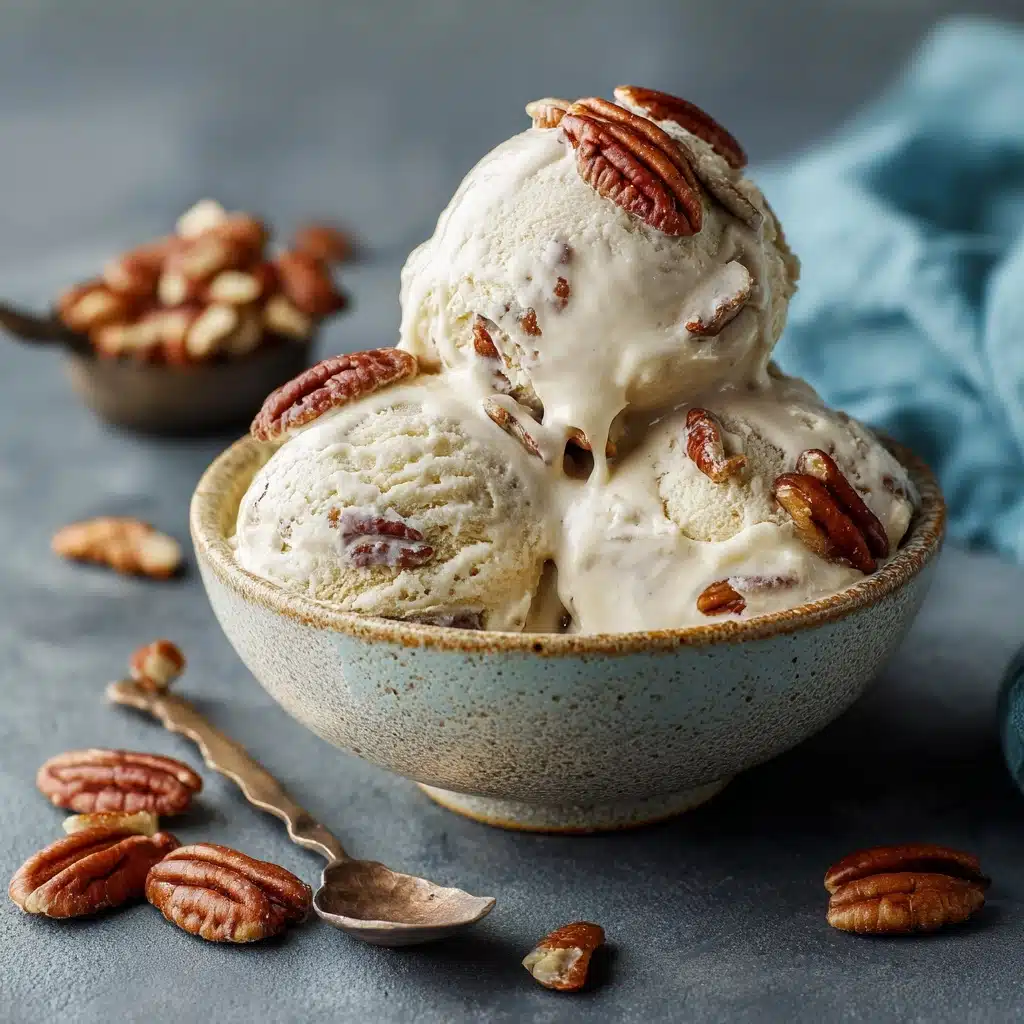Homemade Butter Pecan Ice Cream Recipe - Recipe Image