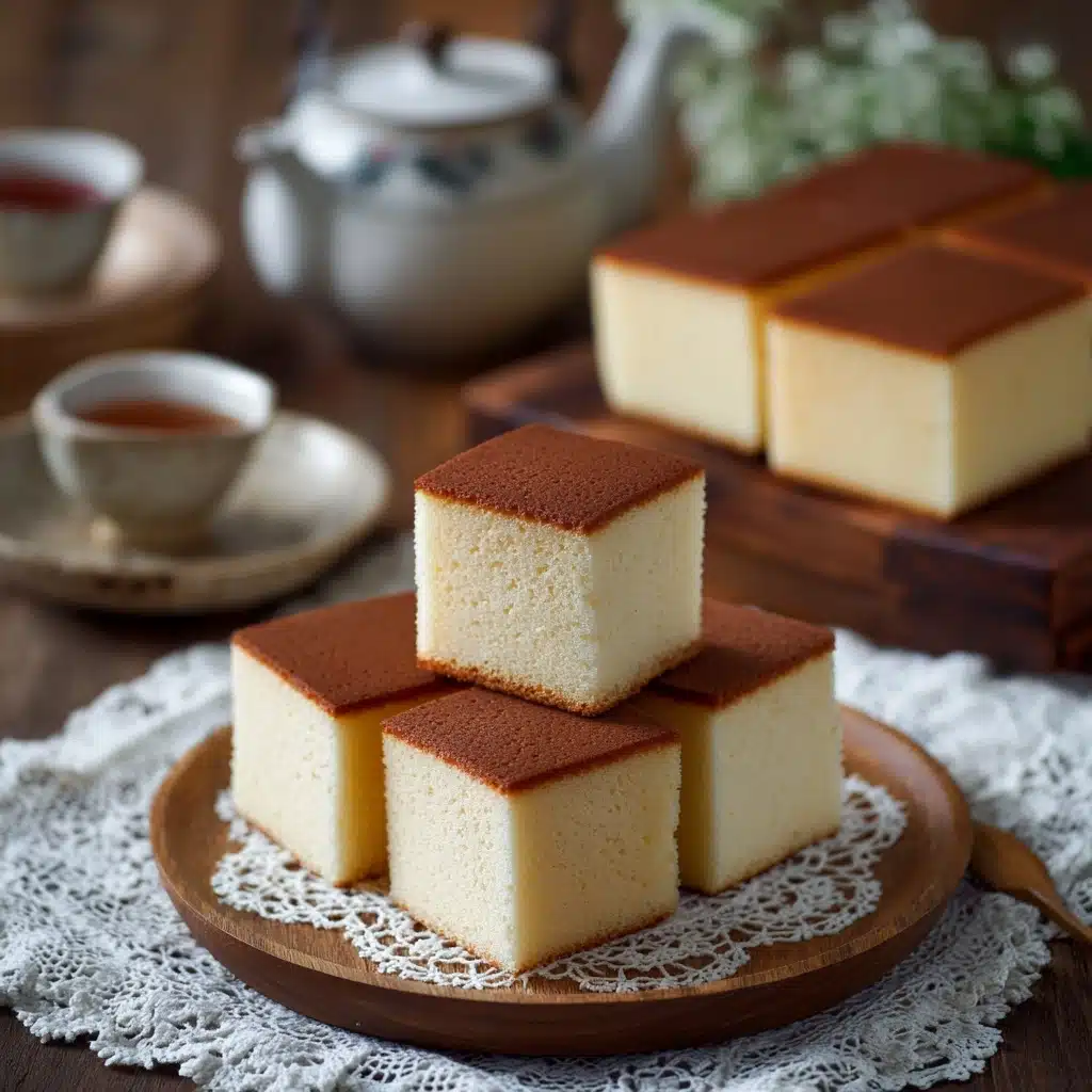 Mini Chinese Sponge Cakes Recipe - Recipe Image