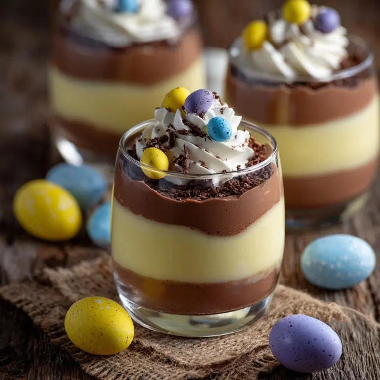 easter pudding cups Recipe