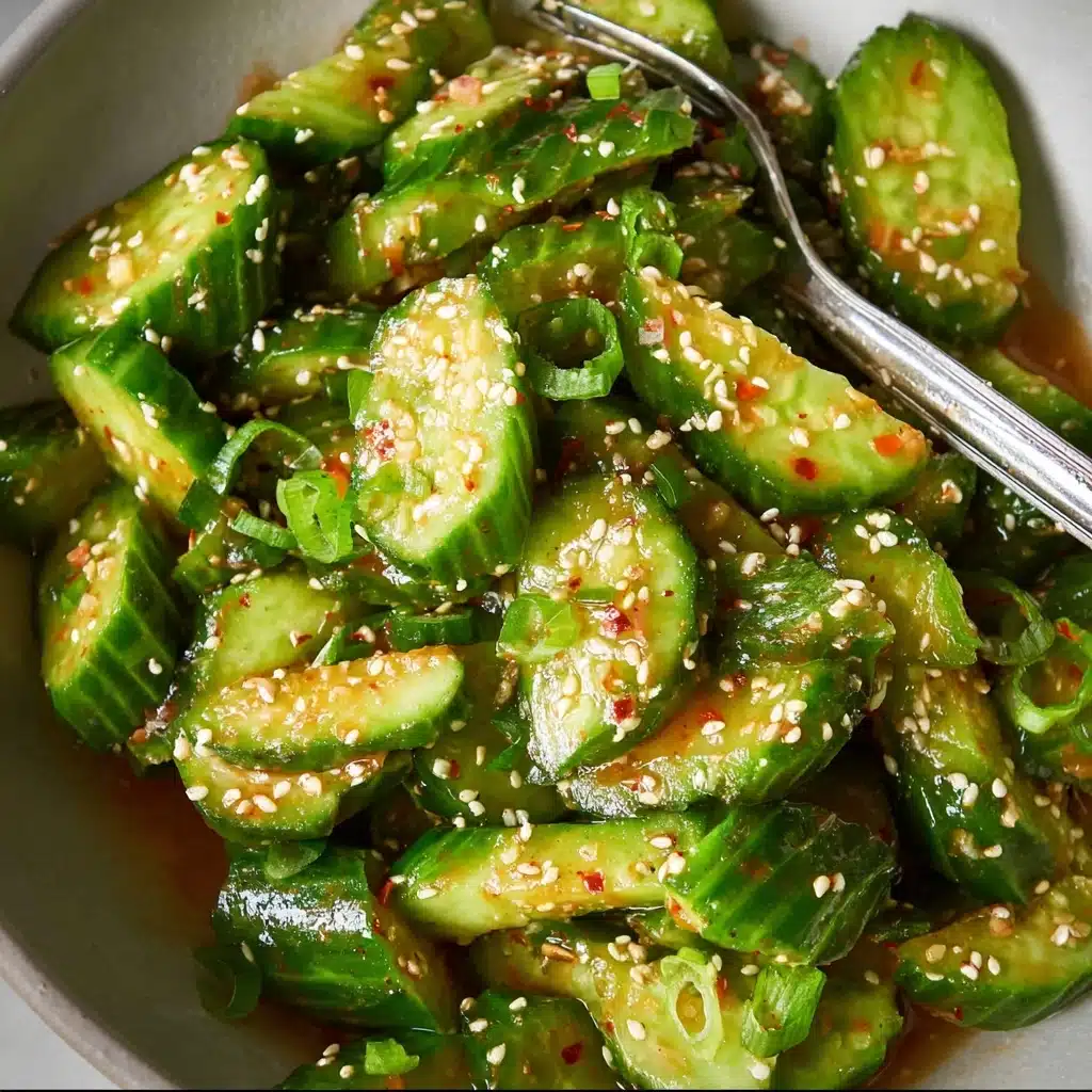 15-Minute Spicy Cucumber Salad Recipe - Recipe Image