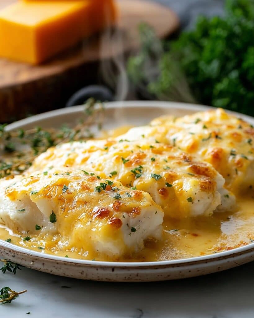 Cheddar Cheese Chicken Bake Recipe