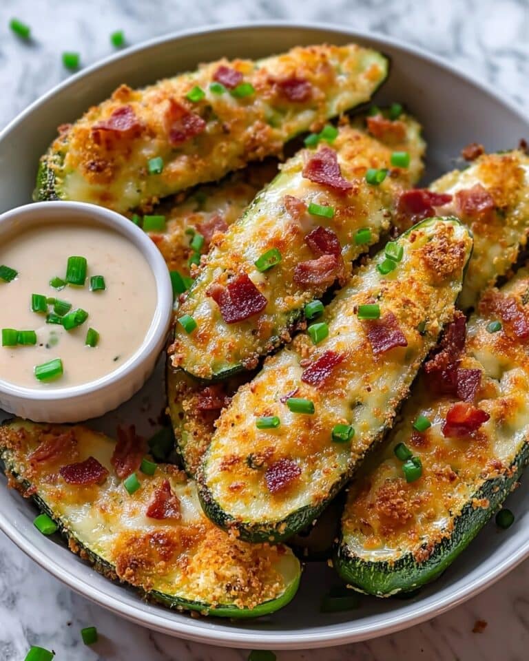 Crispy Air Fryer Stuffed Pickles Recipe