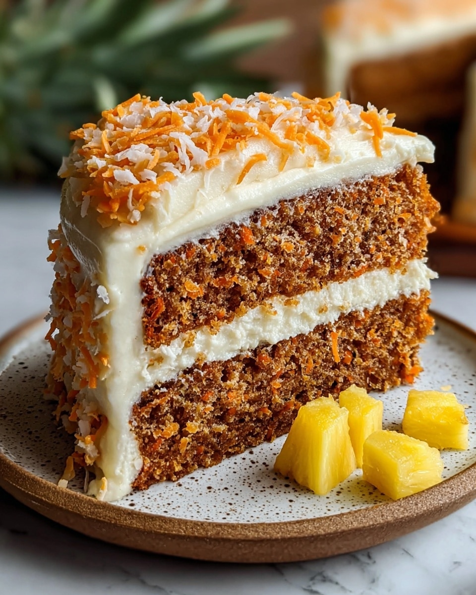 Hawaiian Carrot Pineapple Cake Recipe