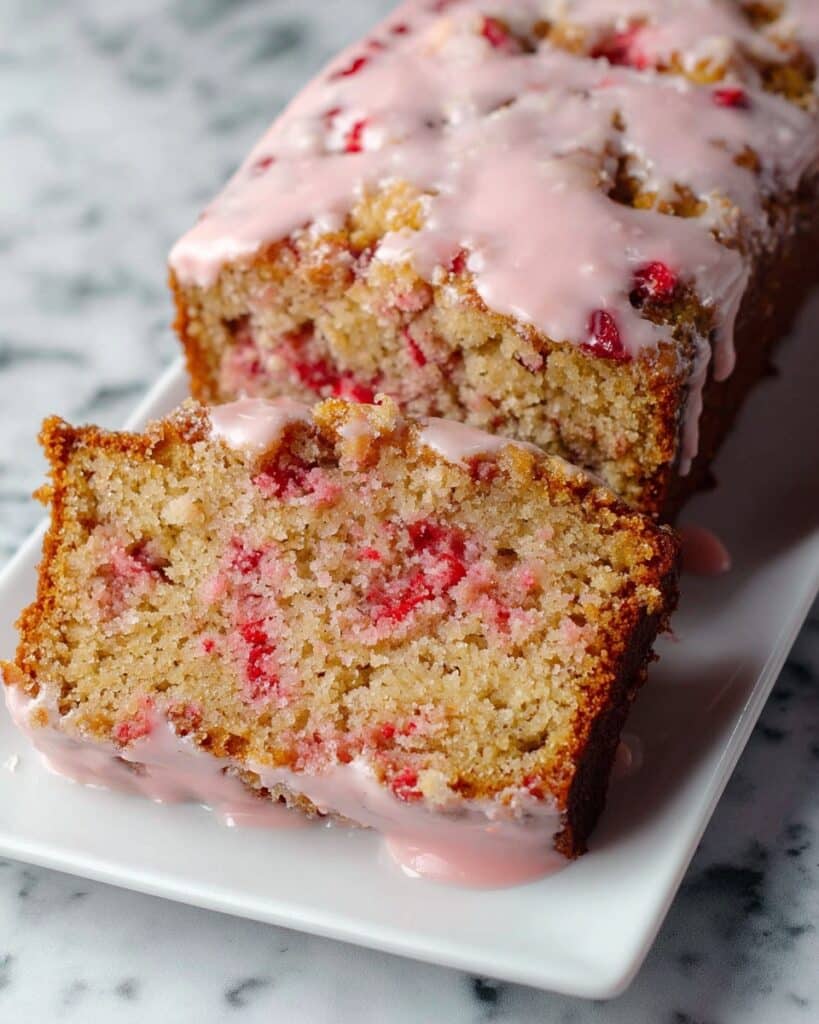 Iced Strawberry Bread Recipe