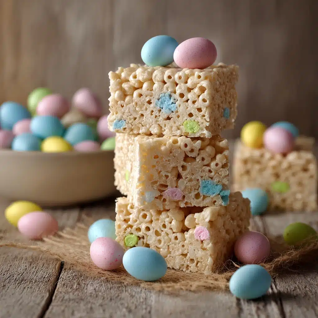 easter rice krispie treats Recipe - Recipe Image