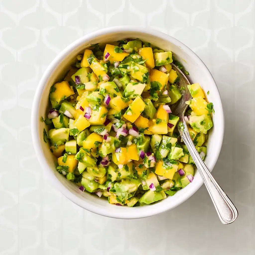 Spicy Avocado Mango Salsa Recipe - Recipe Image