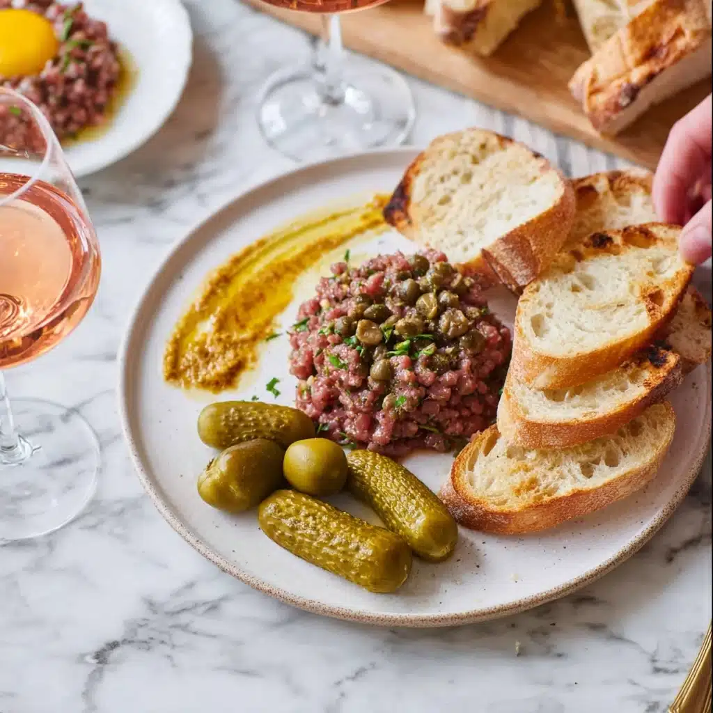 How to Make Classic Steak Tartare (Beef Tartare) Recipe - Recipe Image