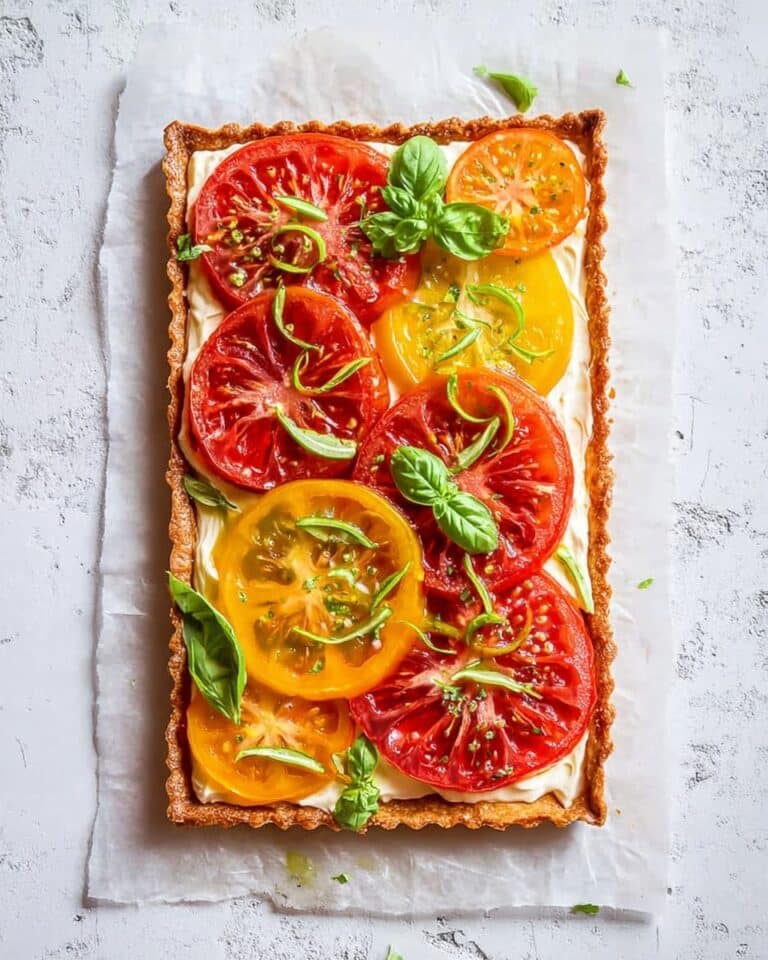 Flaky Tomato and Herbed Ricotta Tart Recipe
