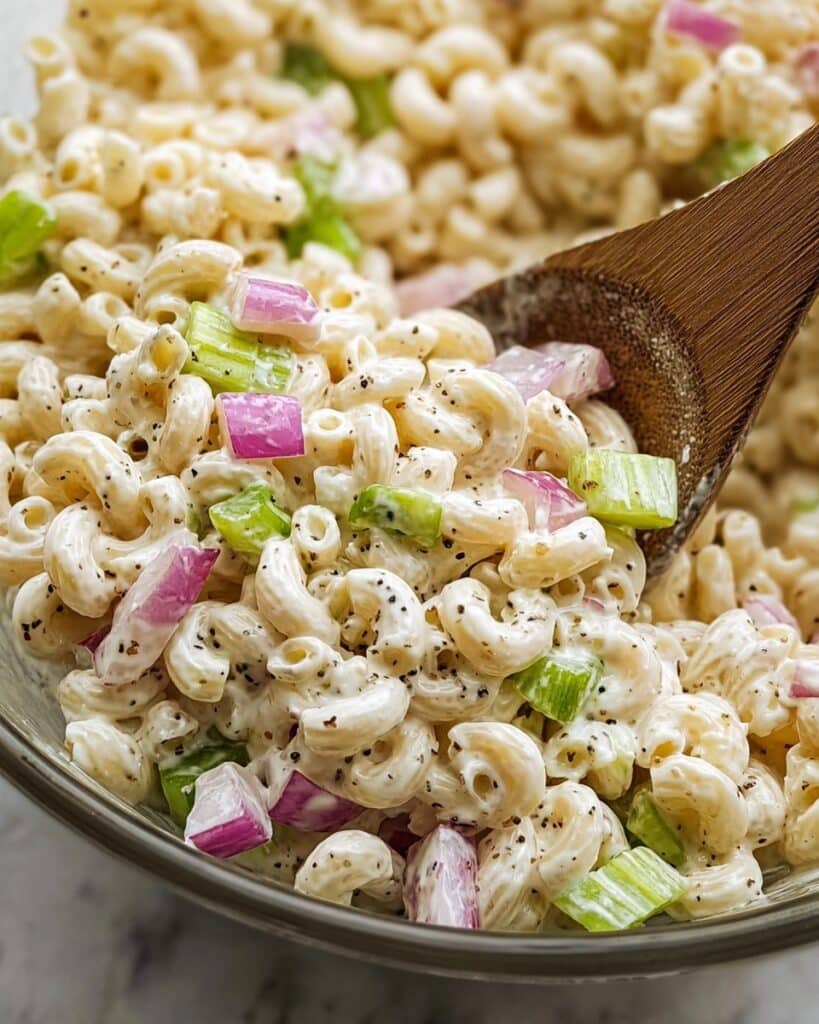 Tangy Pickle Macaroni Salad: A Refreshing Twist on a Classic Side Dish Recipe