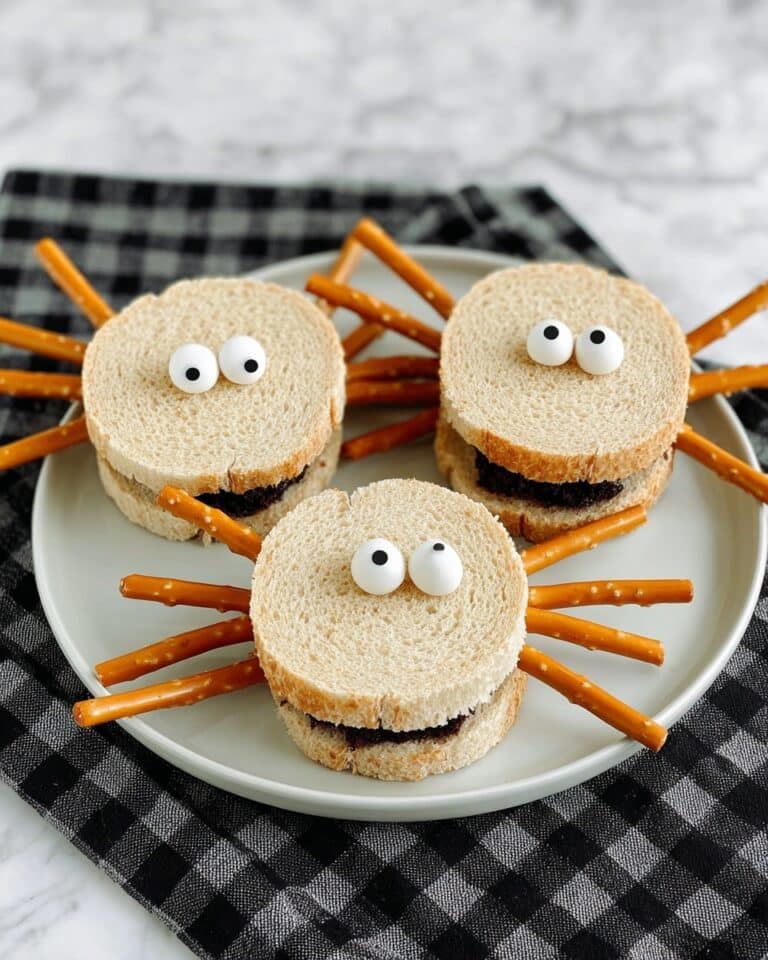 Spooky Spider Sandwiches Recipe