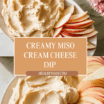 Easy Miso Cream Cheese Dip Recipe