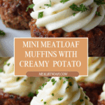 Mini Meatloaf Muffins with Mashed Potato Frosting Recipe