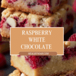 Raspberry White Chocolate Blondies Recipe