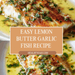 Lemon Butter Garlic Fish Recipe