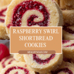 Raspberry Swirl Shortbread Cookies Recipe