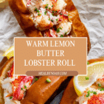 Warm Lemon Butter Lobster Roll Recipe