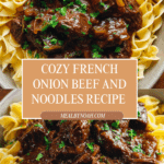 french onion beef and noodles Recipe