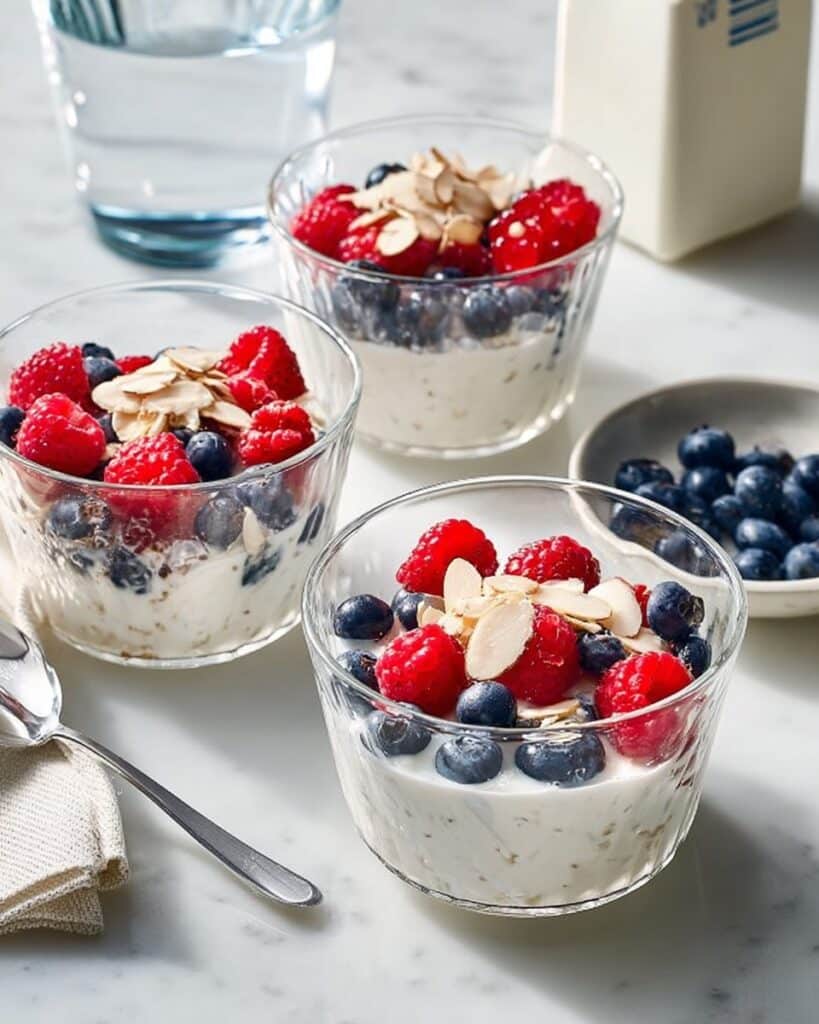 Chia & Almond Overnight Oats Recipe