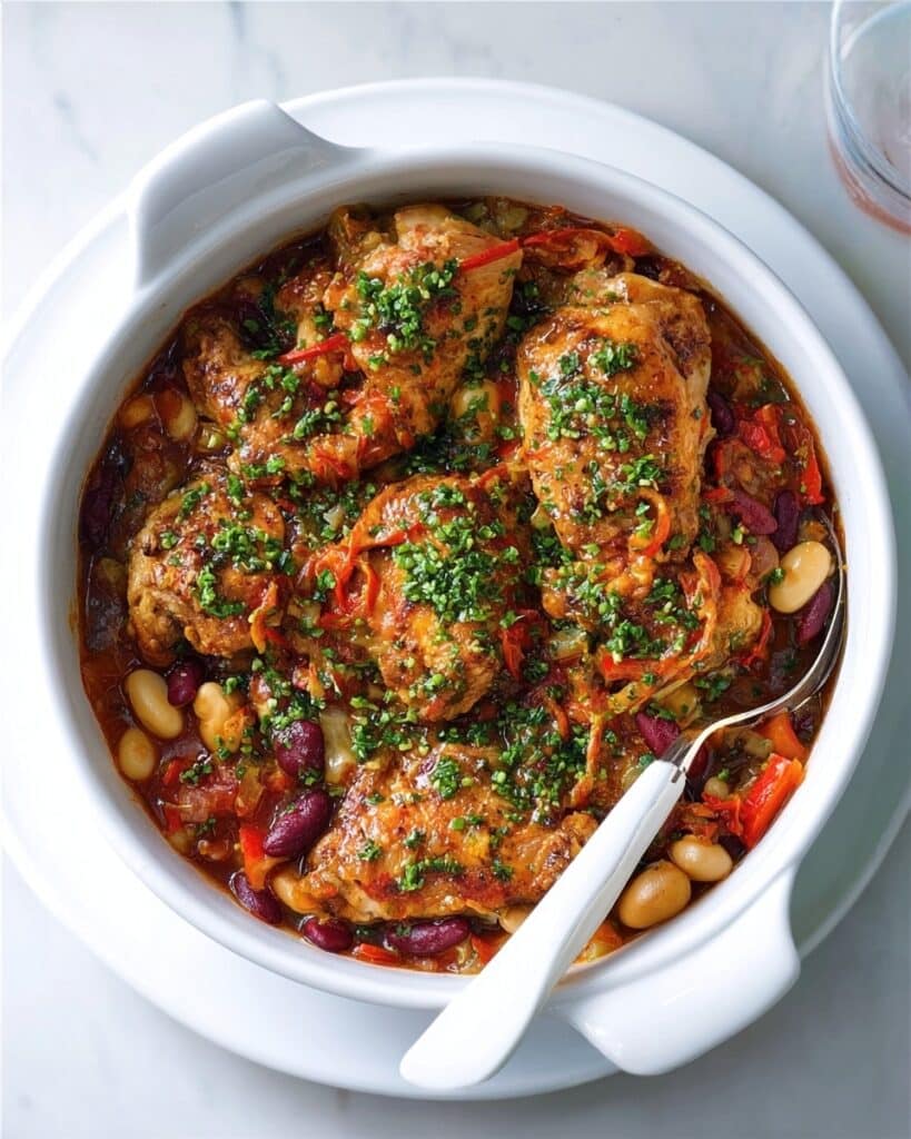 Spicy Chicken and Bean Stew Recipe