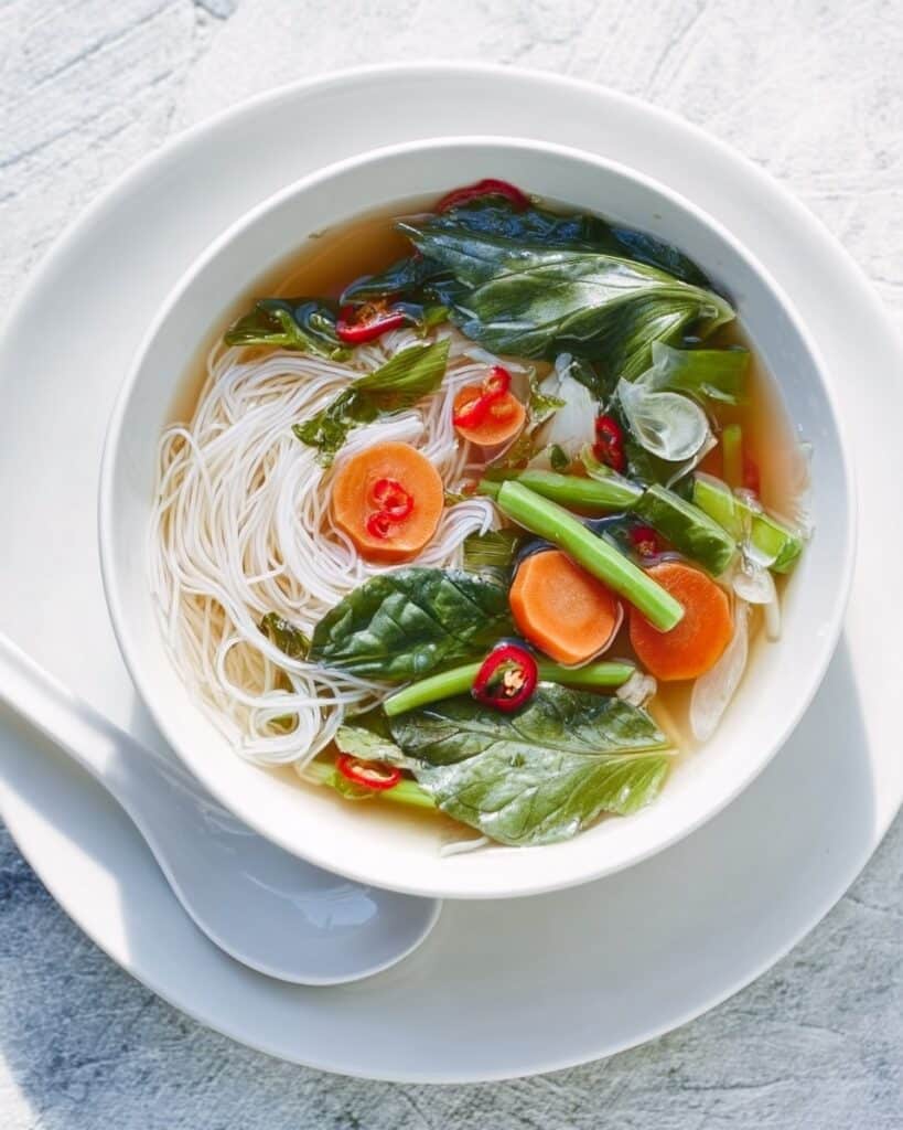 Noodle Broth with Thai Flavours Recipe