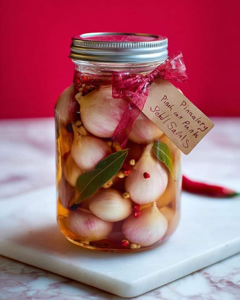 Pink Pepper Pickled Shallots Recipe