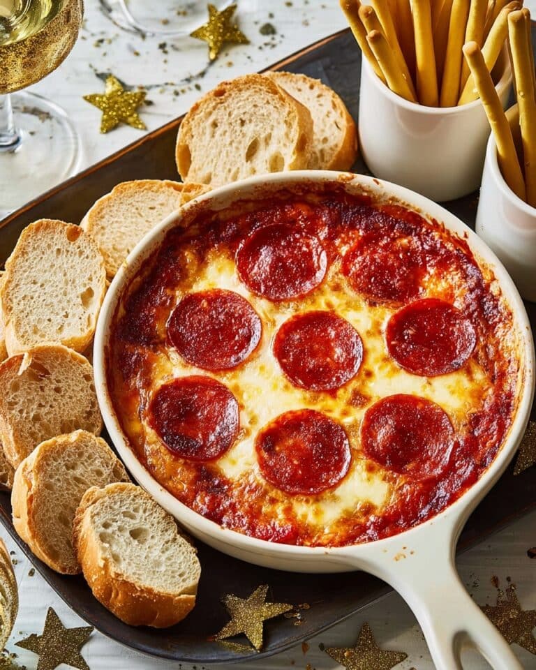 Pizza Fondue Dip Recipe