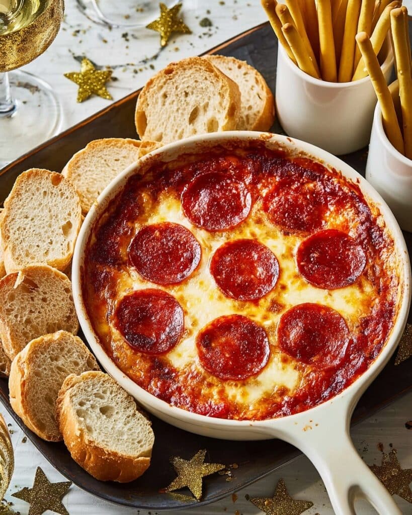 Pizza Fondue Dip Recipe