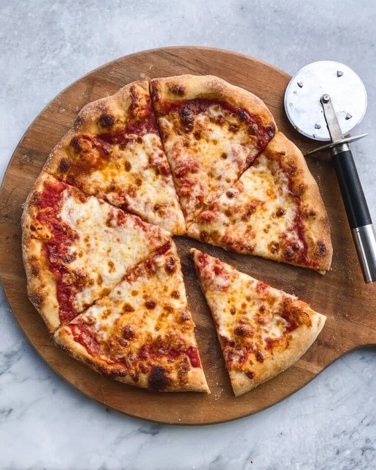 Sourdough Pizza with Tomato and Mozzarella Recipe