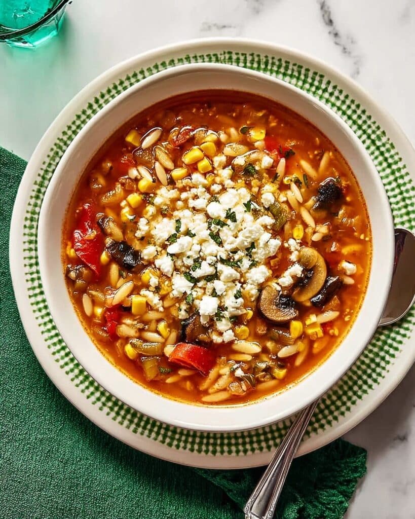 Summery Orzo Soup Recipe