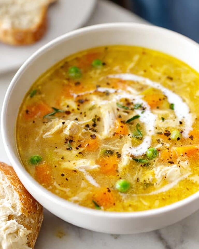 Easy Soup Maker Roast Chicken Soup Recipe