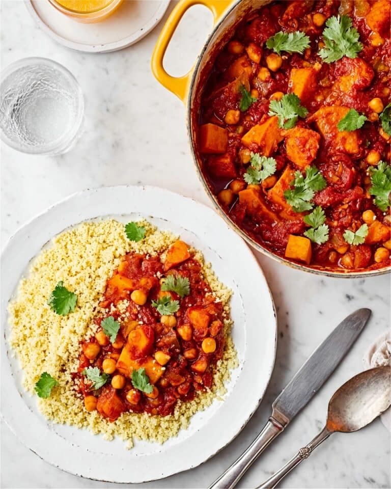 Butternut Squash & Chickpea Tagine Recipe