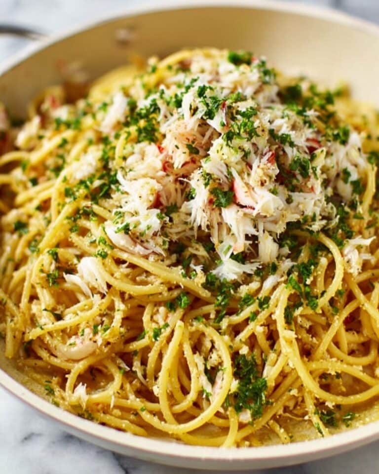 Crab Linguine with Chilli and Parsley Recipe