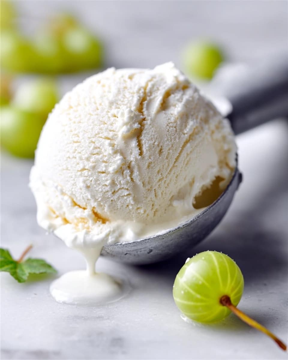 Gooseberry Ice Cream Recipe