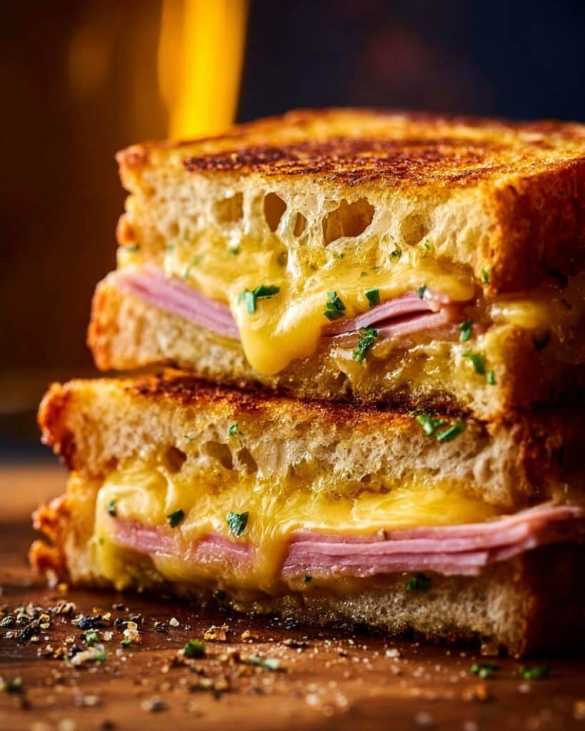 Air-Fryer Cheese & Ham Toastie Recipe