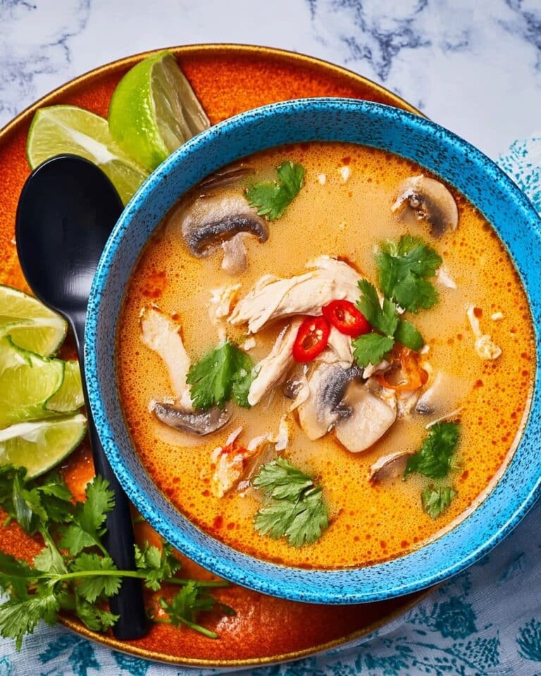 Thai-inspired Coconut Chicken Soup Recipe