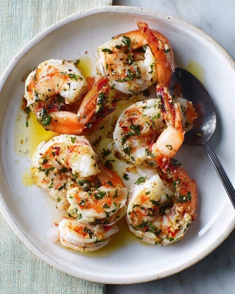Flash-Fried Prawns with Chilli, Lemon & Parsley Recipe