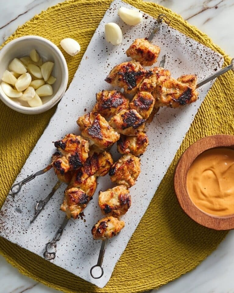 Smoky Chicken Skewers Recipe
