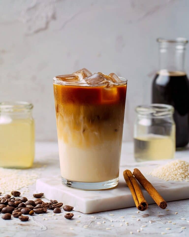 Iced Horchata Coffee (Dirty Horchata) Recipe