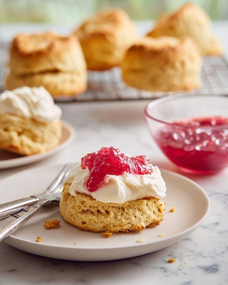 Rhubarb & Custard Scones Recipe