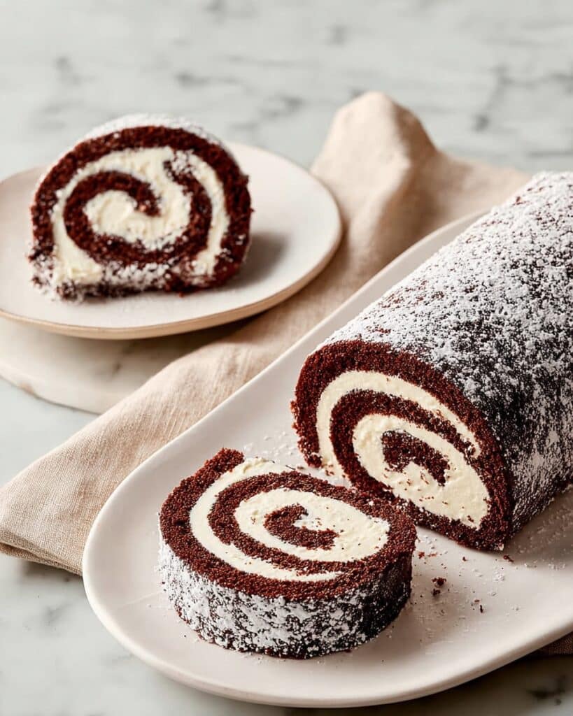 Chocolate Swiss Roll Recipe