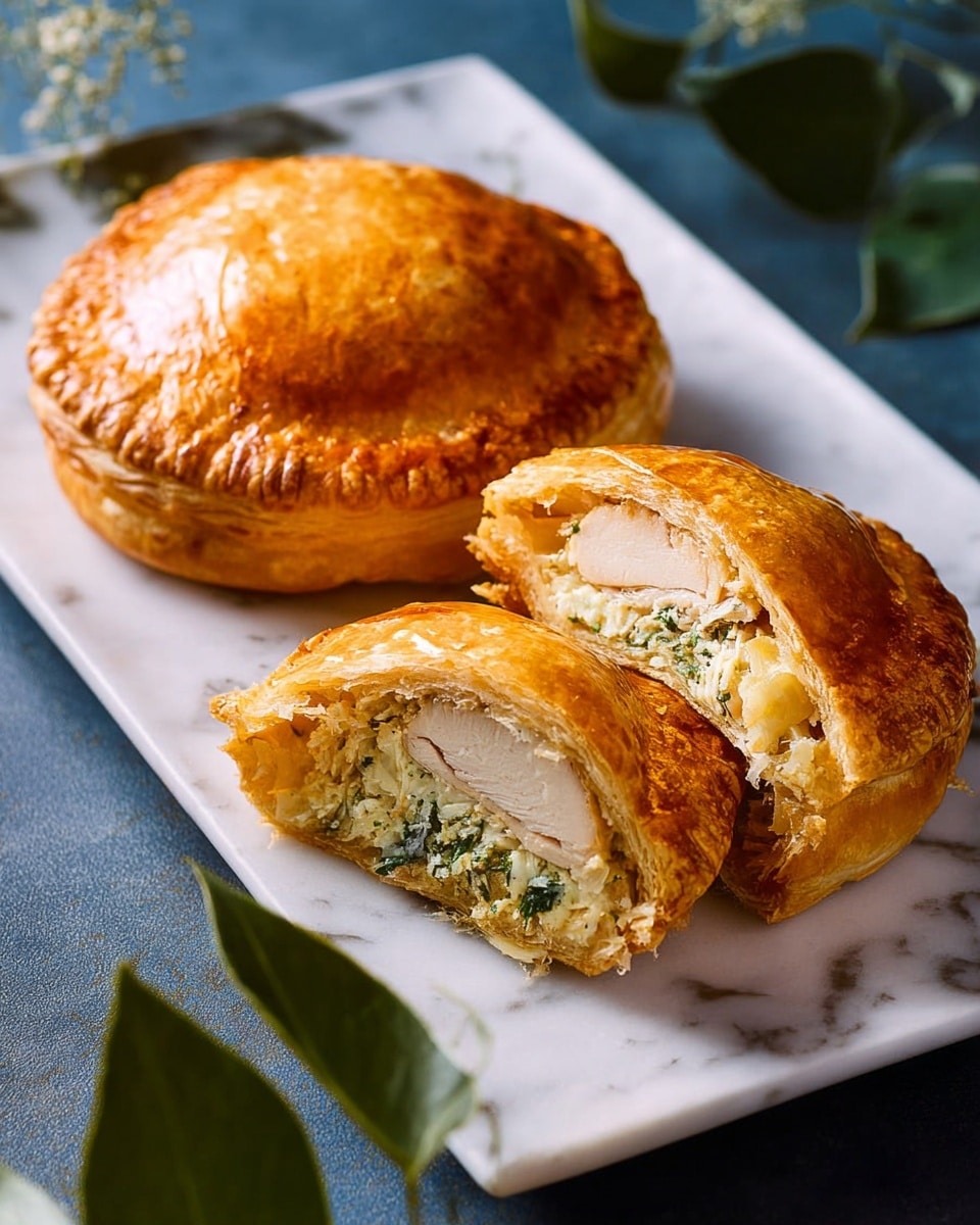 Chicken and Mushroom Wellington Recipe