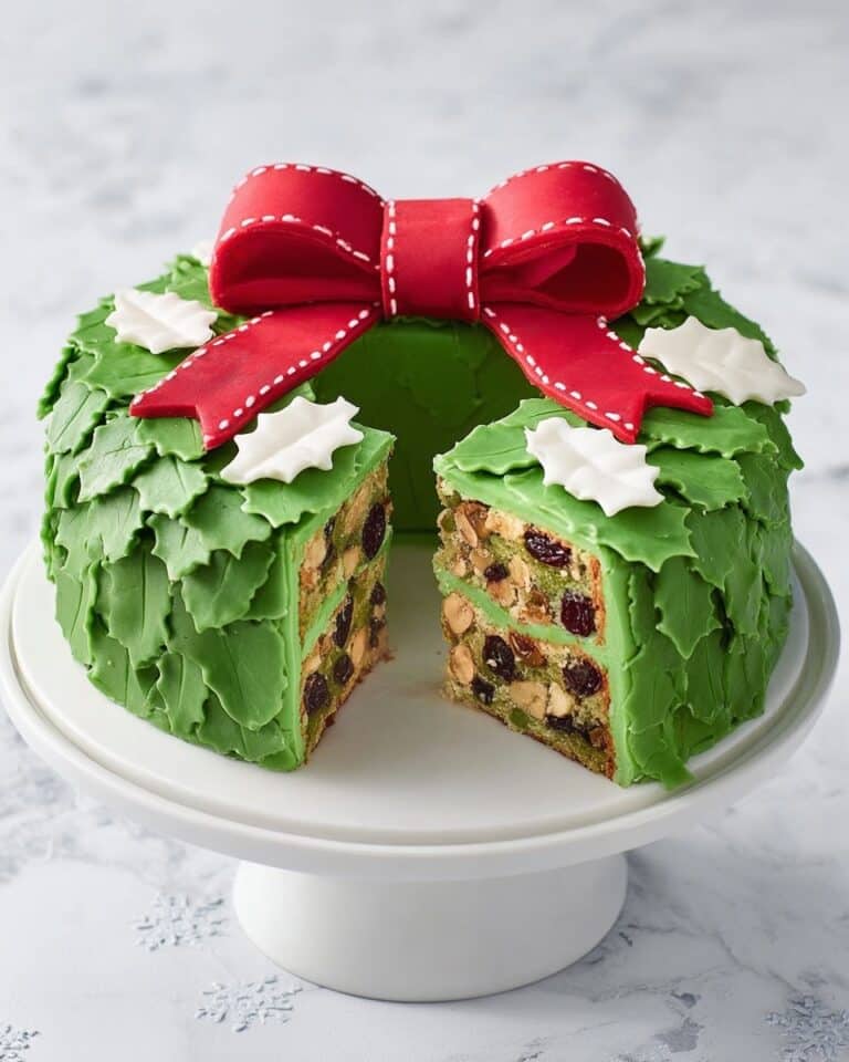 Christmas Wreath Cake Recipe