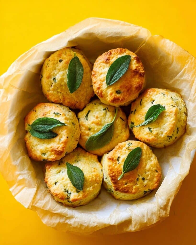 Herby Greek Yogurt Biscuits Recipe