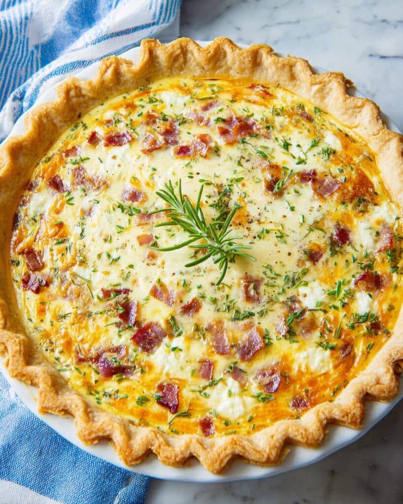 Loaded Baked Potato Quiche Recipe