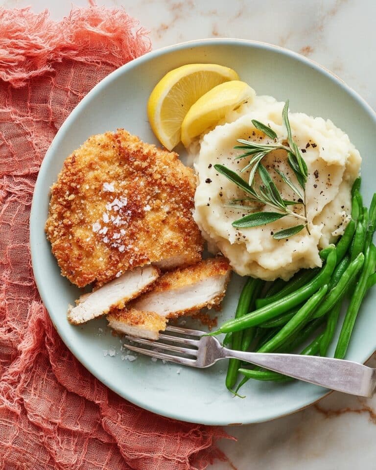 Italian Garlic Chicken with White Bean & Rosemary Mash Recipe