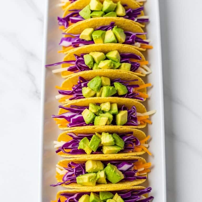 Rainbow Breakfast Tacos Recipe